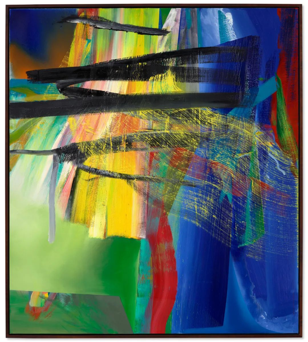 格哈德·里希特《抽象画》以2亿港元于香港苏富比成交_画布_艺术_作品