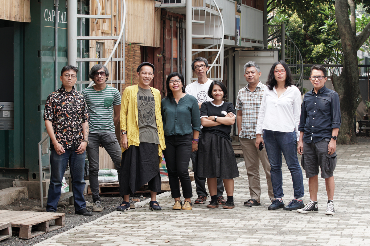 第15届德国卡塞尔文献展策展人、印度尼西亚艺术团体ruangrupa