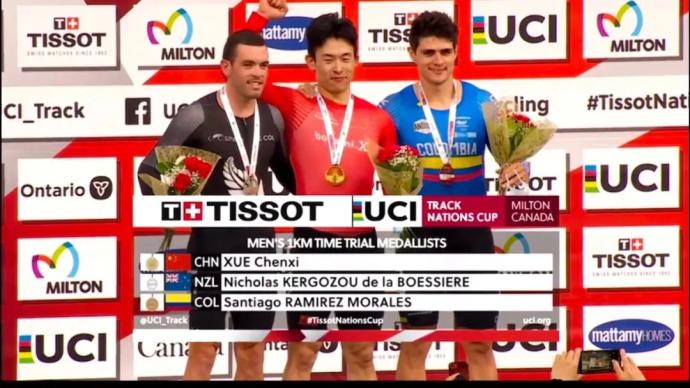 个人计时赛夺冠、团体竞速赛摘银，中国男子自行车实现突破
