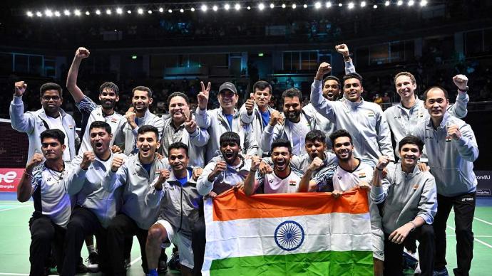 汤姆斯杯夺冠，印度羽毛球为何崛起？国羽急需开眼看世界