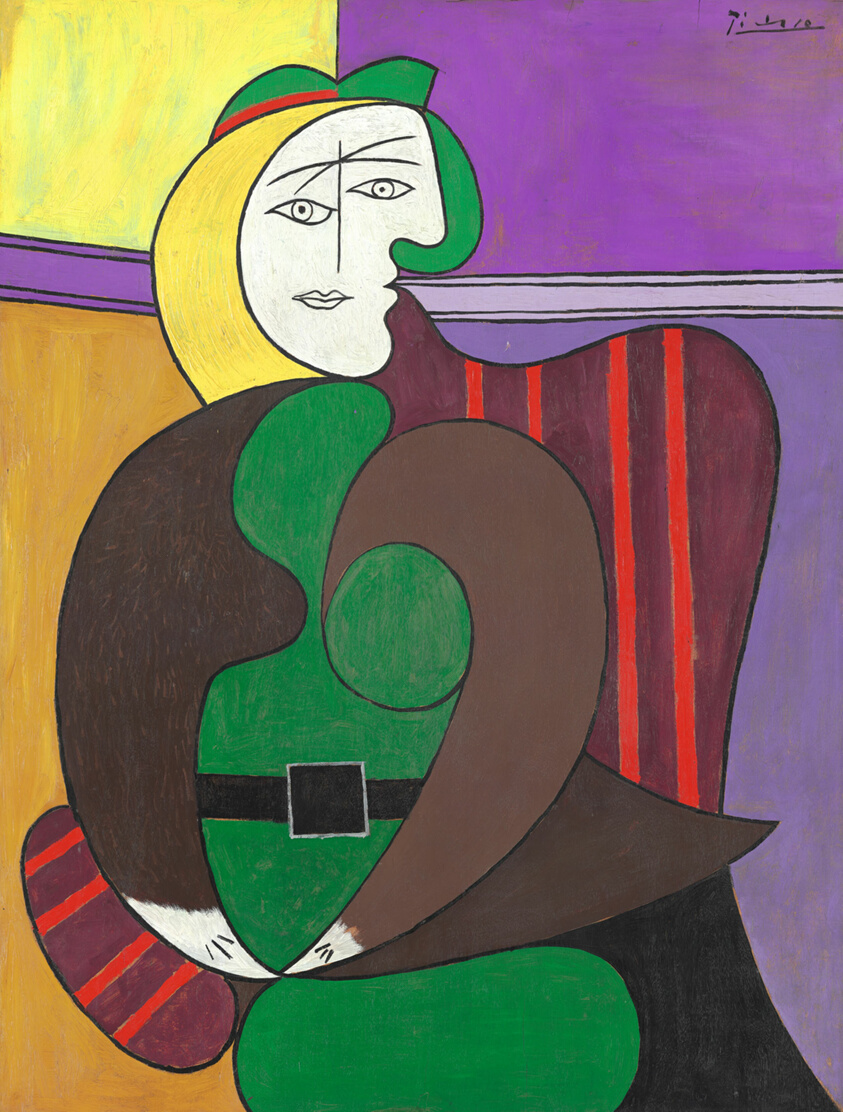 毕加索，《红色扶手椅》，1931年12月16日