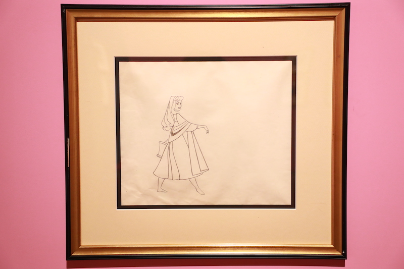 《睡美人》一套手绘稿4秒动画原稿，原画，美国，1942年，华特迪士尼公司出品