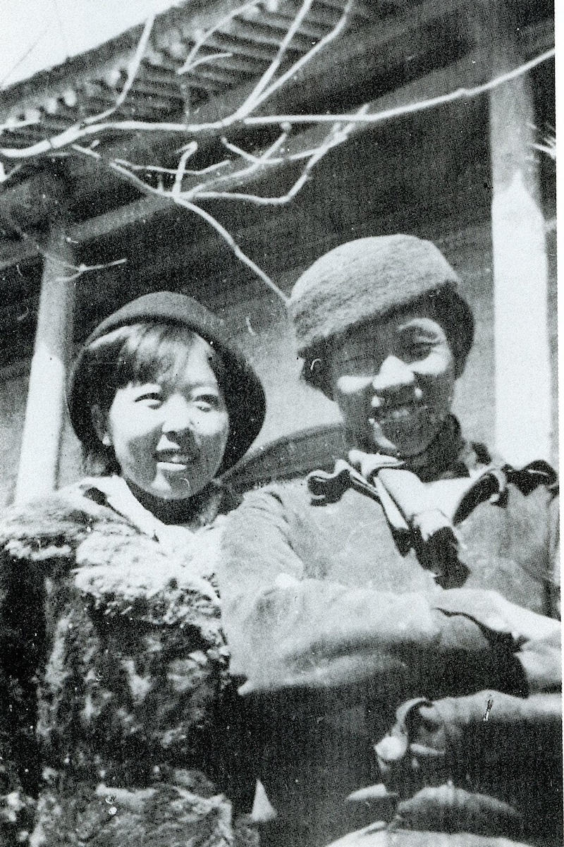 萧红与端木蕻良1938年3月摄于西安