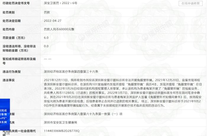 “信用中国”网站截图。