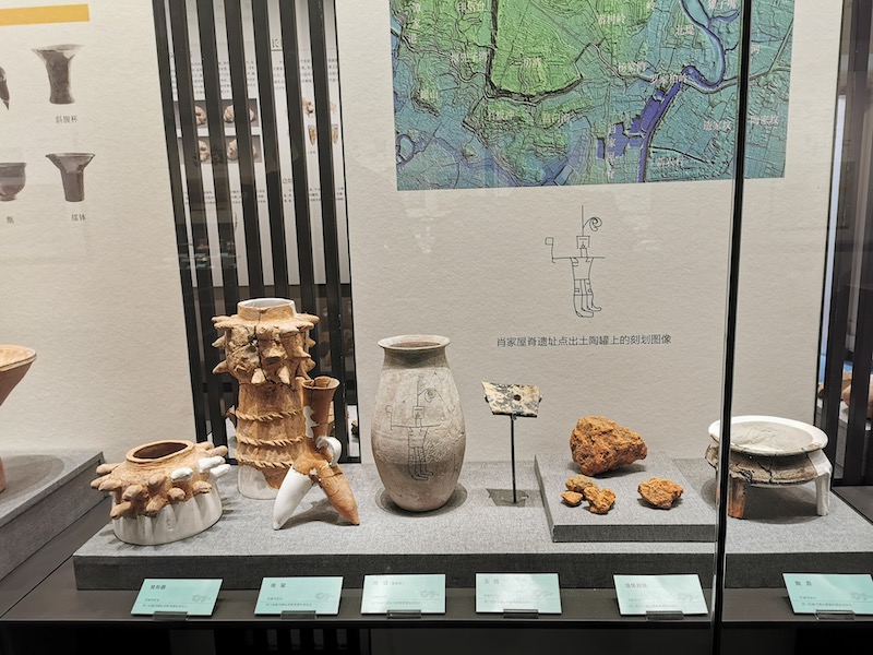 “千年文脉——长江文明展·湖北”展厅现场