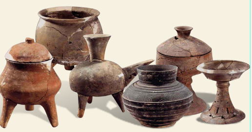 薛家岗文化典型陶器