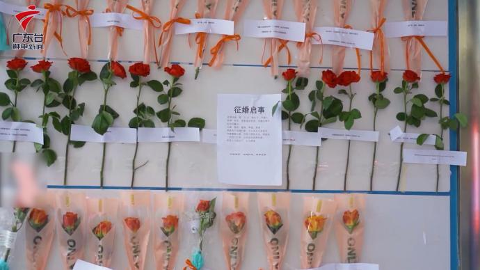 深圳街头现千朵鲜花免费供路人表白：如遇心动，应急使用