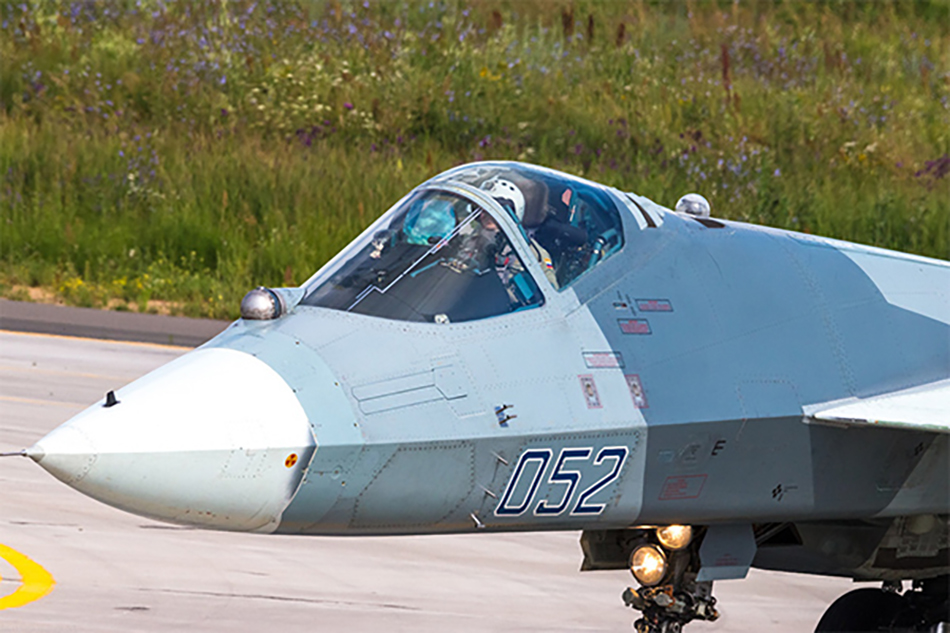 目前俄空军仅装备了个位数的苏-57战斗机。
