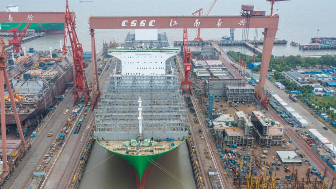 上海造船业克服疫情影响取得新进展
