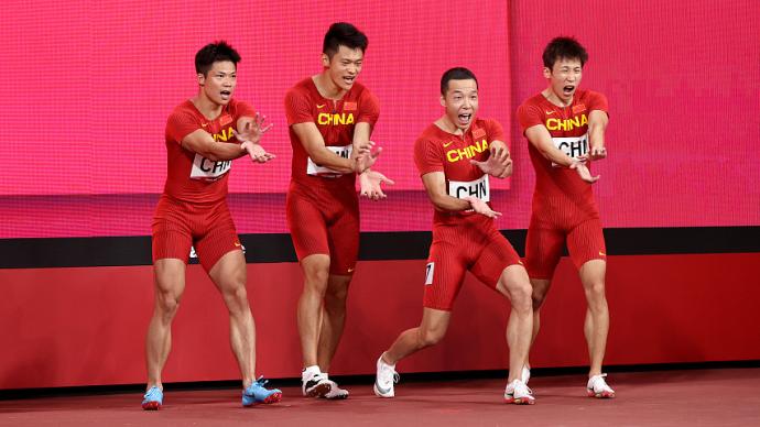 苏炳添获奖感言：奥运奖牌属于所有中国短跑人