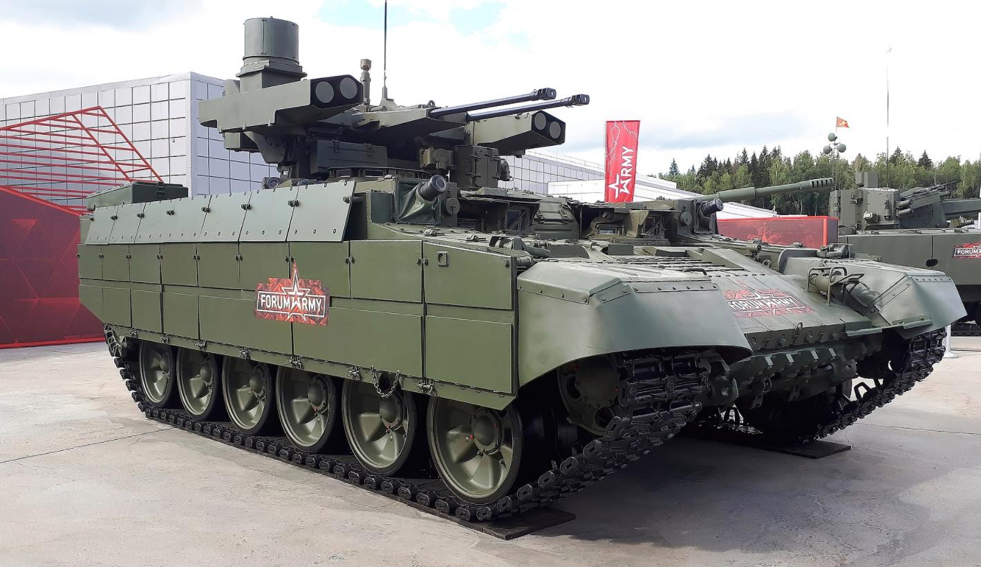 BMPT“终结者”-2坦克支援战车，防护能力进一步提高。