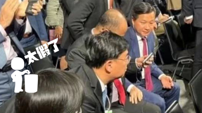 明查｜中国代表在达沃斯论坛上拒绝为泽连斯基演讲起立鼓掌？