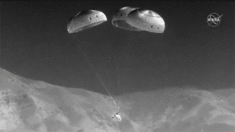 波音星际客机第二次不载人试飞离开国际空间站，着陆美国西部