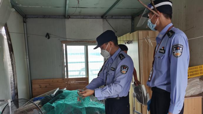 上海一养鱼场内渔网失窃，盗窃者在区域内全员核酸时被抓获
