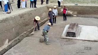 湖北潜江发现明朝古墓群：正进行抢救性发掘，未确定墓主身份