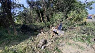 台媒：台军方一架AT-3教练机在高雄坠毁，机上人员遇难