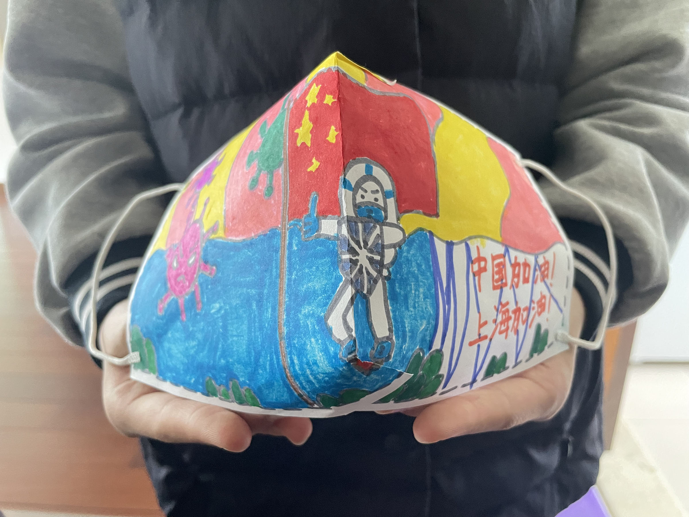 绘画记疫⑧六一儿童节小朋友画出上海疫情