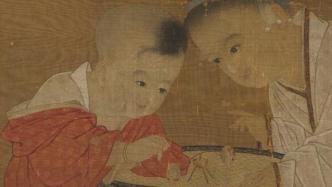 故宫藏画里的婴戏：促织、逗猫、击球、斗草……