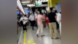 广州地铁回应“高峰期车厢内乘客跑动”：醉酒男子引发纠纷