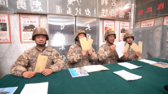 送去六一祝福，新疆军区某工兵团视频连线湖北山区学生