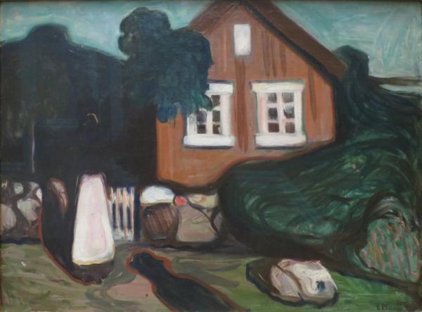 受克，《蟾光下的房子》，1893-1895