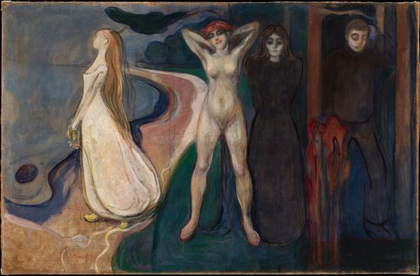 受克，《三个阶段的姑娘》，1894
