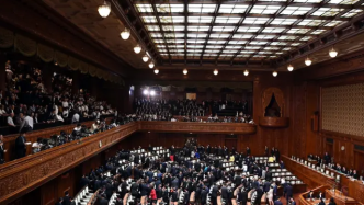 日本众议院全体会议否决对岸田内阁不信任决议案