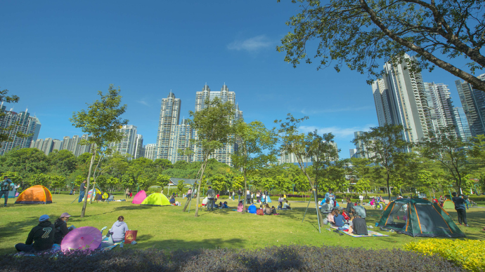 广州拟出新规：公园草坪搭帐篷需预约，市内公园禁风筝无人机