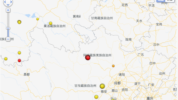 四川马尔康地震已造成1人受伤，暂未接到人员死亡情况报告