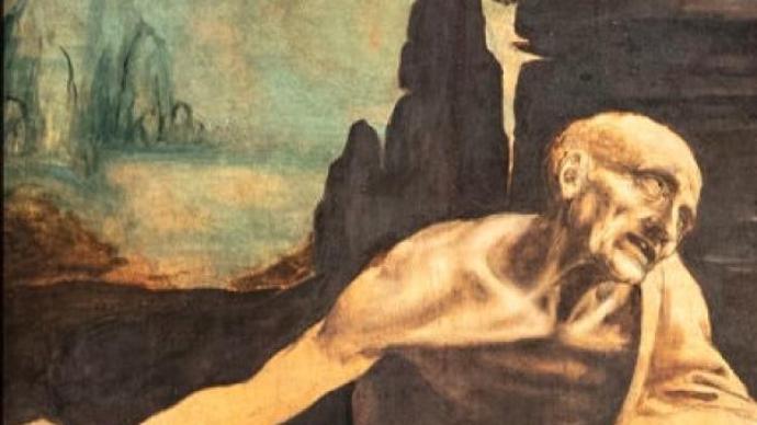 達·芬奇未完成作品《圣·杰羅姆》，回到其去世之地