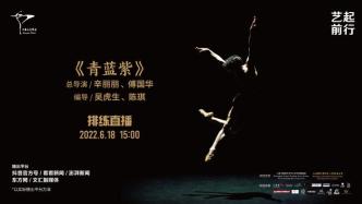 艺起前行丨上海芭蕾舞团：独幕芭蕾舞剧《青蓝紫》排练
