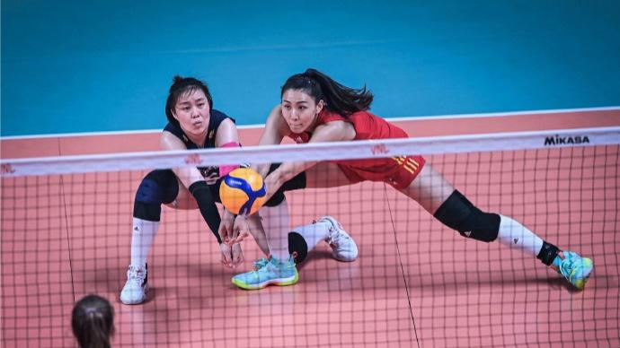 中國女排3-1擊敗加拿大，明日對陣世界第一美國女排