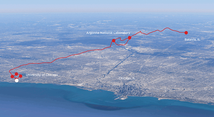东芝在芝加哥建成近200公里长的量子密钥分发网络