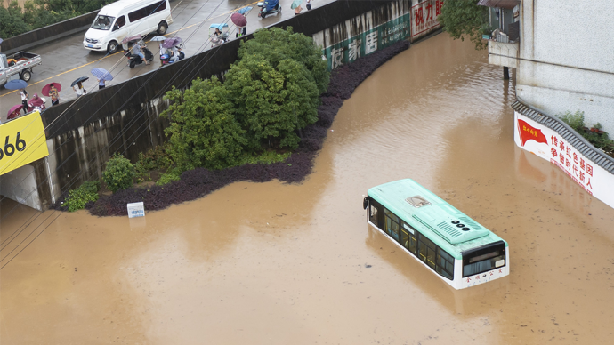 雨还在下！广西洪水蓝色预警，28条河流超警戒局地引发内涝