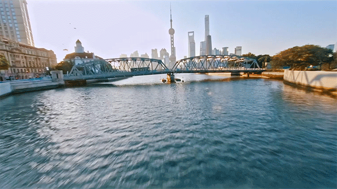 五年看上海｜一镜到底穿越江河观新颜