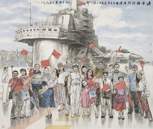 为庆祝香港回归祖国25周年，百余美术家共绘大湾区-第4张图片-信无双3-娱乐/平台