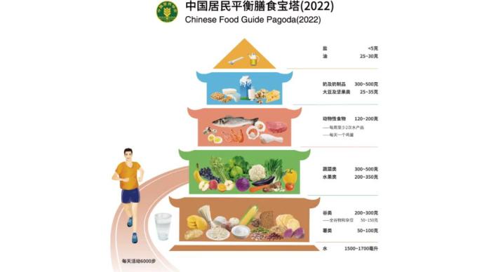 中疾控：第五版《中国居民膳食指南》“平衡膳食宝塔”进一步完善