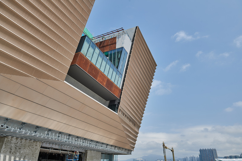 建设中的香港故宫文化博物馆