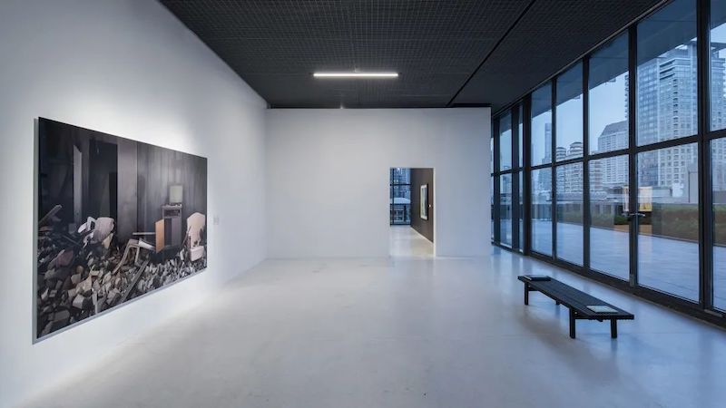 托马斯·迪曼德个展“历史的结舌”展览现场