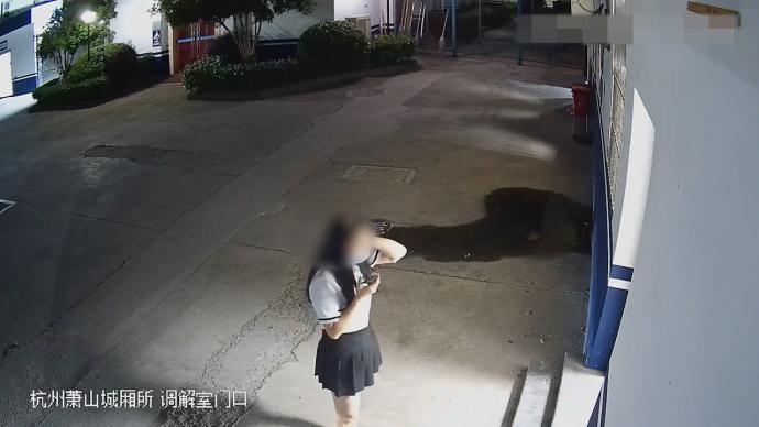 遭遇诈骗时女子正巧进派出所借厕所,民警面对面反诈
