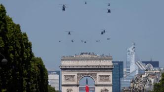 法国举行国庆阅兵式，1分钟看完游行亮点