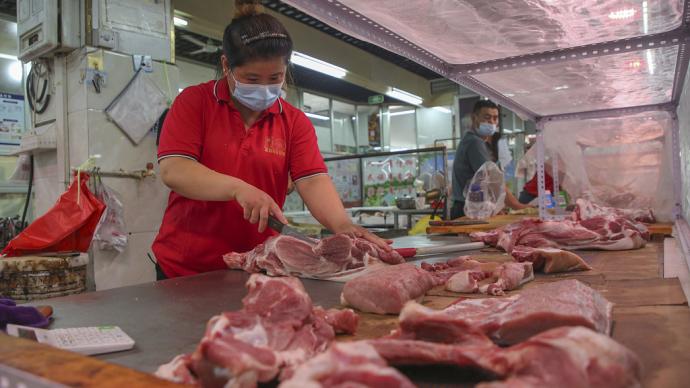 國家統(tǒng)計局：上半年豬牛羊禽肉產(chǎn)量4519萬噸，同比增長5.3%