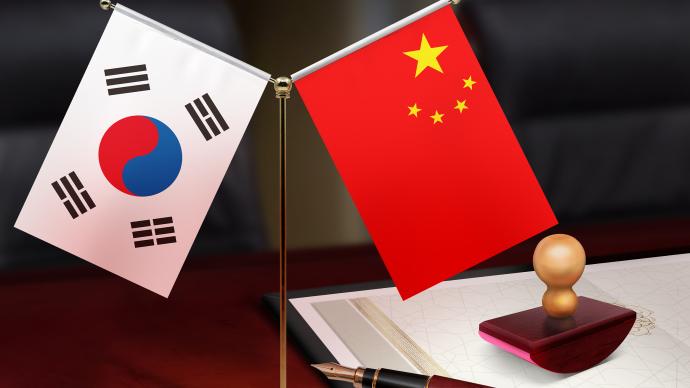 商務部：已啟動中韓自貿協定第二階段談判，爭取早日達成協定