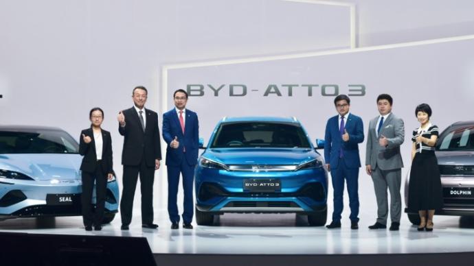 比亞迪宣布進入日本市場，三款車型2023年正式發售