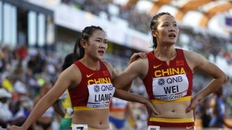 女子4X100接力中国队42秒93小组第四，无缘晋级决赛