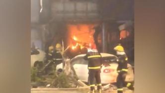 辽宁营口站前区一饭店发生燃气爆燃事故，致1死1伤