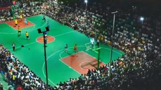 贵州台江乡村版NBA走红：不分昼夜角逐，上万人现场观看