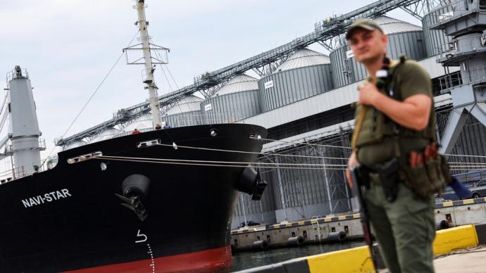早安·世界｜烏敖德薩黑海港口首批10艘糧食運輸船準備啟航