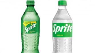 雪碧宣布将放弃绿瓶：改为透明塑料包装