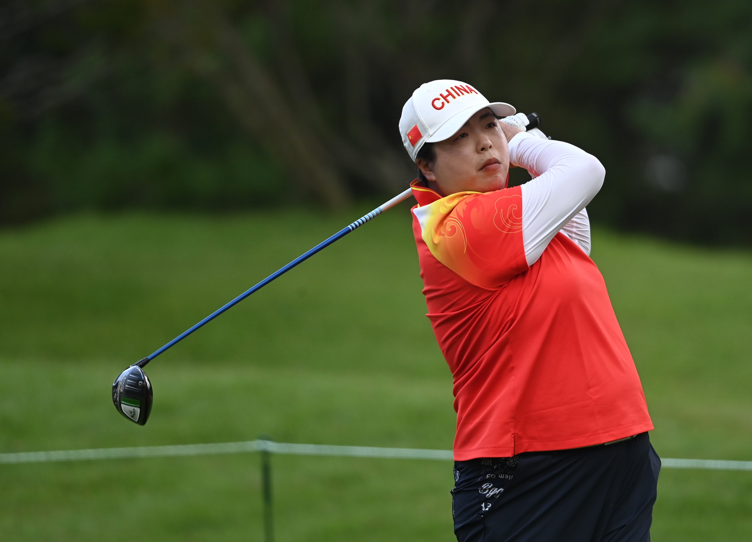 中国高尔夫美女运动员图片